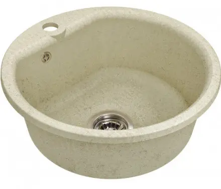 Кухня «Кухонная мойка GranFest Smart GF-SM 435 бежевая»